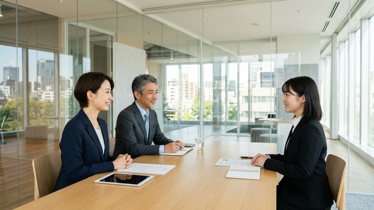 就活生に配慮した面接を行う企業の採用担当者